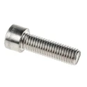 RS PRO Plain Stainless Steel Hex Socket Cap Screw M12 x 40 mm DIN 912 288-963