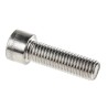 RS PRO Plain Stainless Steel Hex Socket Cap Screw M12 x 40 mm DIN 912 288-963