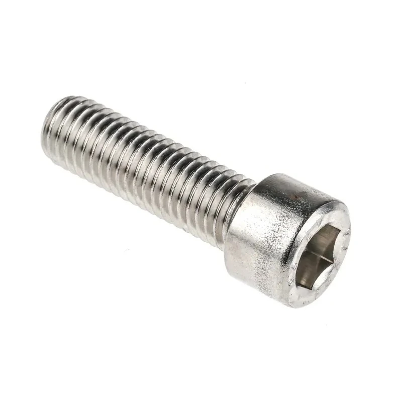 RS PRO Plain Stainless Steel Hex Socket Cap Screw M12 x 40 mm DIN 912 288-963