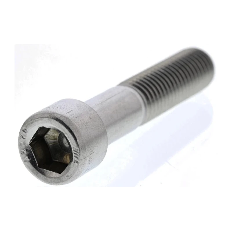 RS PRO Plain Stainless Steel Hex Socket Cap Screw, Hex Socket Drive, M12 Thread x 60 mm Length 288-985