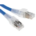 Belden Shielded Screened Cat6 Ethernet Cable, Low Smoke Zero Halogen Blue Jacket, 3 m Length C6S4106003M