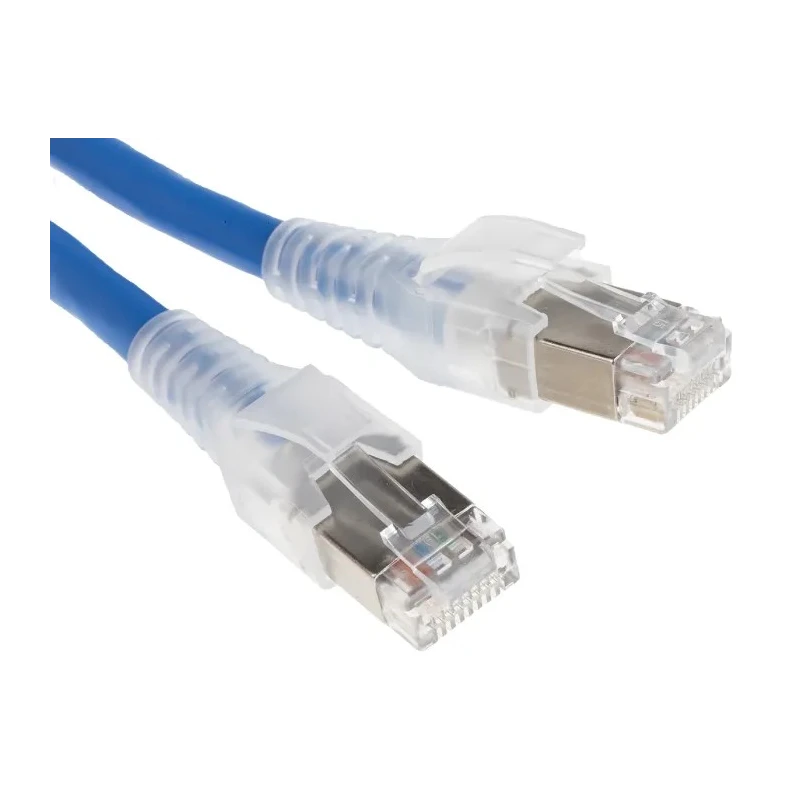 Belden Shielded Screened Cat6 Ethernet Cable, Low Smoke Zero Halogen Blue Jacket, 3 m Length C6S4106003M