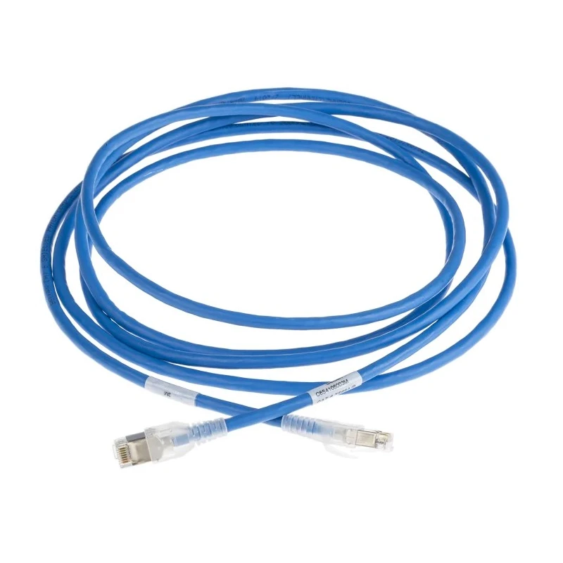 Belden Shielded Screened Cat6 Ethernet Cable, Low Smoke Zero Halogen Blue Jacket, 3 m Length C6S4106003M