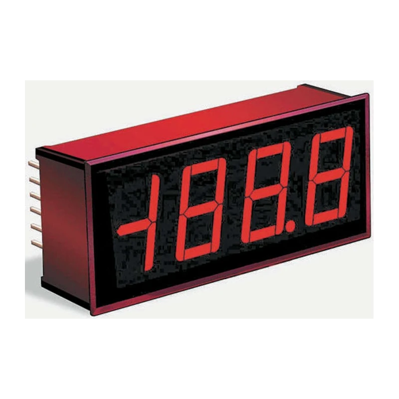 Murata Power Solutions Digital Voltmeter AC/DC 22 mm Cutout Height 34 mm Cutout Width DMS-20PC-1-GS-C