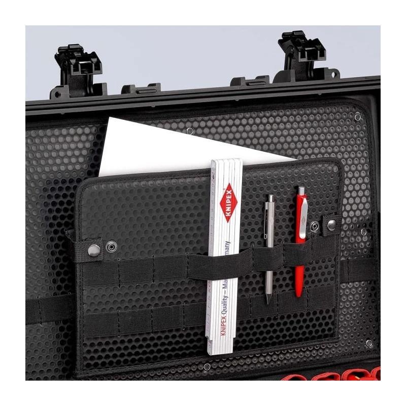 Knipex Heavy Duty Plastic Tool Case, Robust45 Shockproof, Dustproof, Waterproof, 609x428x263 mm, 45 Litres Capacity 00 21 37