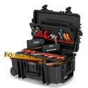 Knipex Heavy Duty Plastic Tool Case, Robust45 Shockproof, Dustproof, Waterproof, 609x428x263 mm, 45 Litres Capacity 00 21 37