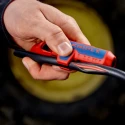 Knipex ERGOSTRIP Universal Cable Stripping Tool, Ergonomic Pistol Grip, Round Standard Waterproof and Coaxial 16 95 02 SB