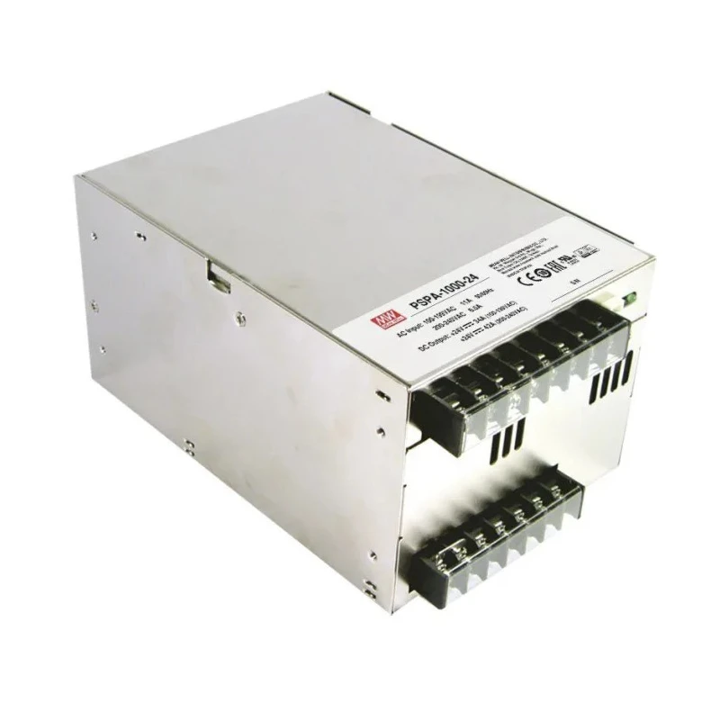 MEAN WELL PSPA-1000-15 Switching Power Supply 15V DC, 960W, 90-264V AC Input, Chassis Mount PSPA-1000-15