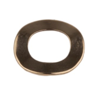 RS PRO Copper Plain Crinkle Locking & Anti-Vibration Washer, M5, BS 4463 289-685