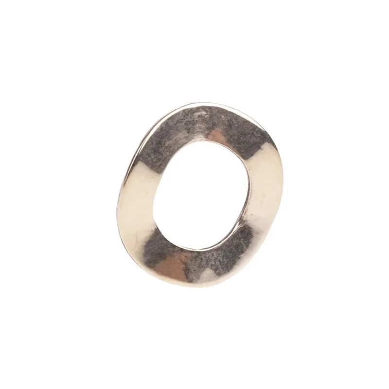 RS PRO Copper Plain Crinkle Locking & Anti-Vibration Washer M6 BS 4463 0.4mm Thickness 289-691
