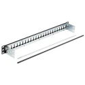 Belden KeyConnect Series Cat6 Cat5e 24 Port Shielded Keystone Patch Panel 1U AX106902