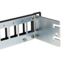 Belden KeyConnect Series Cat6 Cat5e 24 Port Shielded Keystone Patch Panel 1U AX106902