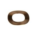 RS PRO Copper Plain Crinkle Locking & Anti-Vibration Washer M8 BS 4463 289-708