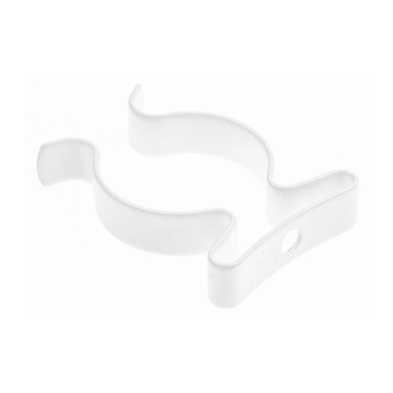 RS PRO 25.4 mm Nylon Coated Stainless Steel Spring Clip 7.94 mm Overall Height, 3.6 mm Fixing Hole Diameter 289-590