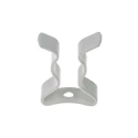 RS PRO Nylon Coated Stainless Steel Spring Clip 6.35 mm Clip to Suit Diameter 6.35 mm Fixing Hole Diameter 2.2 mm 289-540