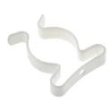 RS PRO 28.58 mm Nylon Coated Stainless Steel Spring Clip 9.53 mm Height, 3.6 mm Fixing Hole Diameter 289-607
