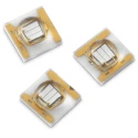 Wurth Elektronik WL-SUMW Series 1-LED UV LED 405 nm 1100 mW 130 ° Dome Lens 2-Pin Surface Mount 3535 Package 15335340AA350