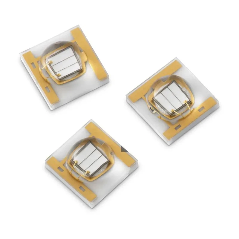 Wurth Elektronik WL-SUMW Series 1-LED UV LED 405 nm 1100 mW 130 ° Dome Lens 2-Pin Surface Mount 3535 Package 15335340AA350