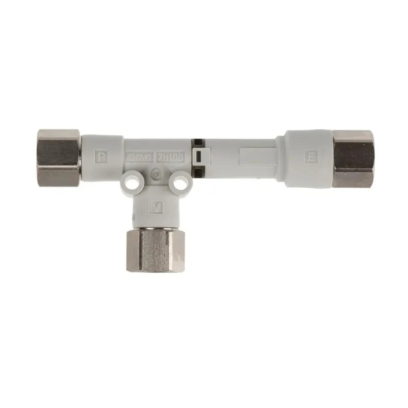 SMC Compact Pneumatic Vacuum Generator 1mm Nozzle Diameter, Max Vacuum -90 kPa, Flow Rate 26 l/min ZH10DSA-01-01-01