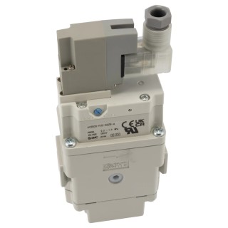SMC Pneumatic Solenoid Valve Start-Up Valve G AV Series 24V dc 1/4 in Threaded Port AV2000-F02-5DZB-A