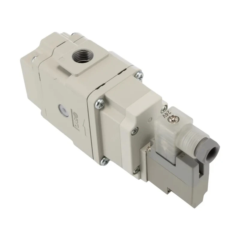 SMC Pneumatic Solenoid Valve Start-Up Valve G AV Series 24V dc 1/4 in Threaded Port AV2000-F02-5DZB-A
