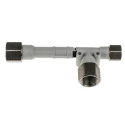 SMC Vacuum Generator for Use with PFA, Soft Nylon, Polyurethane, FEP, Nylon, Compact Pneumatic Vacuum ZH20DLA-03-04-04