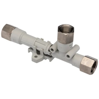 SMC Vacuum Generator, 1.8mm Nozzle Diameter, Screw-in R3/8 Pneumatic Connections, Compact Body-Ported ZH18DSA-03-03-03
