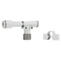 SMC Compact Vacuum Generator 1.0mm Nozzle Diameter, Max Vacuum -90 kPa, Flow Rate 26 L/min, ZH10DSA-06-01-08