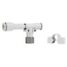 SMC Compact Vacuum Generator 1.0mm Nozzle Diameter, Max Vacuum -90 kPa, Flow Rate 26 L/min, ZH10DSA-06-01-08