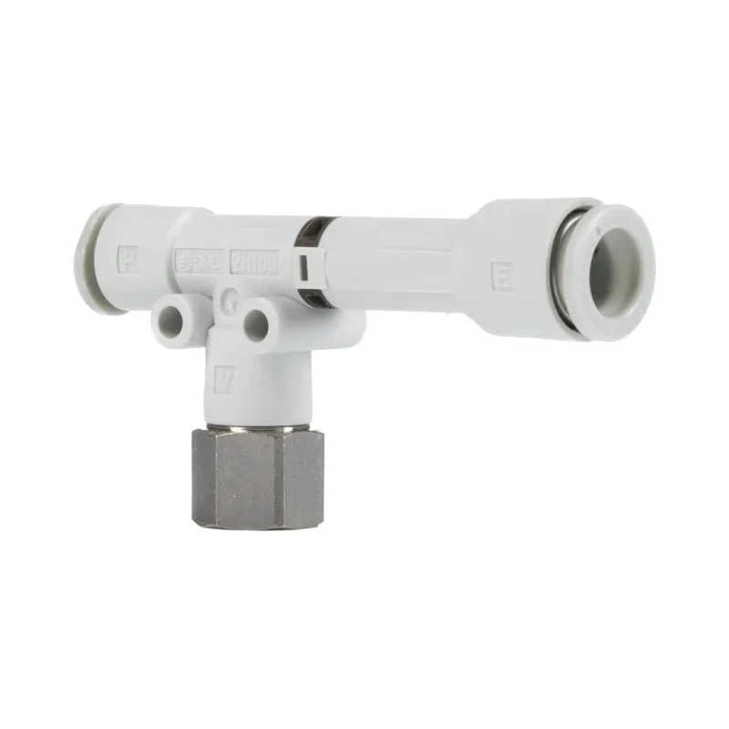 SMC Compact Vacuum Generator 1.0mm Nozzle Diameter, Max Vacuum -90 kPa, Flow Rate 26 L/min, ZH10DSA-06-01-08