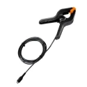 Testo 1.5m Cable Length Temperature Probe 125 °C Max, ±1°C Accuracy, Model 0615 5505
