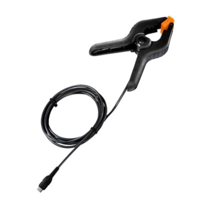 Testo 1.5m Cable Length Temperature Probe 125 °C Max, ±1°C Accuracy, Model 0615 5505