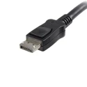 RS PRO Male DisplayPort to Male DisplayPort Polyvinyl Chloride Cable 2m DISPL2M