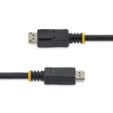 StarTech.com Male DisplayPort to Male DisplayPort Cable 500 mm Polyvinyl Chloride Jacket DISPL50CM