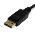 StarTech.com Male Mini DisplayPort to Male DisplayPort Polyvinyl Chloride DisplayPort Cable 2 m MDP2DPMM2M