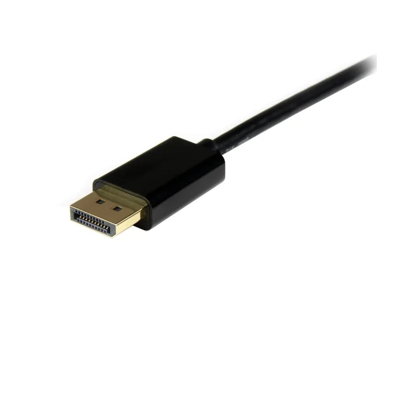 RS PRO Mini DisplayPort to DisplayPort Cable, Male to Male, Polyvinyl Chloride Jacket, 3 m, Black MDP2DPMM3M