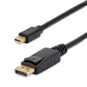 StarTech.com Male Mini DisplayPort to Male DisplayPort Polyvinyl Chloride Cable 1.8m MDP2DPMM6