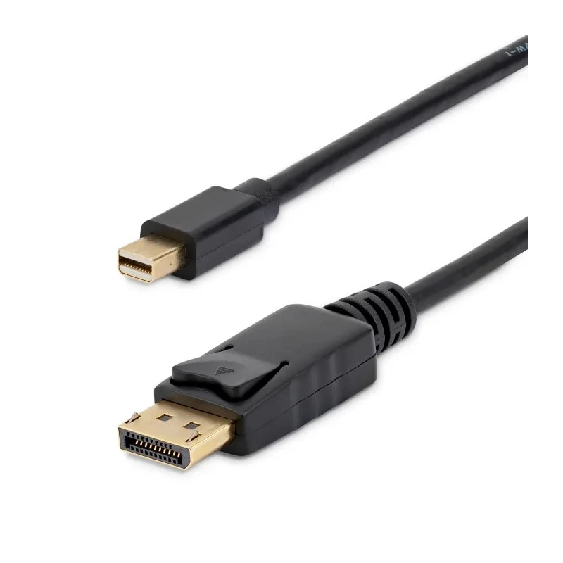 StarTech.com Male Mini DisplayPort to Male DisplayPort Polyvinyl Chloride Cable 1.8m MDP2DPMM6