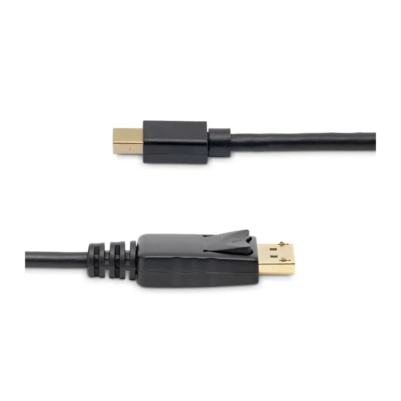 StarTech.com Male Mini DisplayPort to Male DisplayPort Polyvinyl Chloride Cable 1.8m MDP2DPMM6