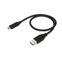 StarTech.com USB 3.1 Male USB 3.2 Type A to Male USB 3.2 Type C USB Cable 500mm USB31AC50CM