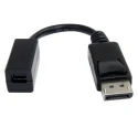 StarTech.com Male Mini DisplayPort to Female Mini DisplayPort Cable, Polyvinyl Chloride Jacket, 150 mm DP2MDPMF6IN