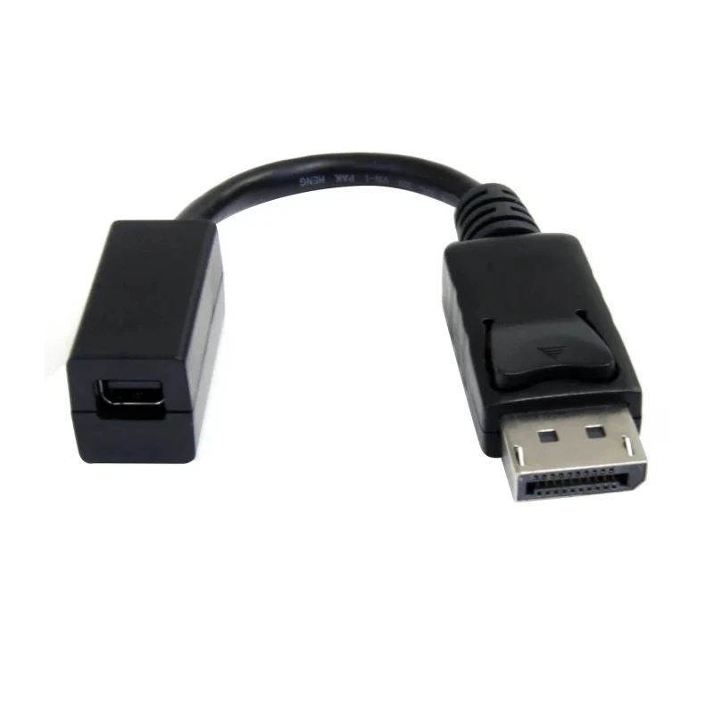StarTech.com Male Mini DisplayPort to Female Mini DisplayPort Cable, Polyvinyl Chloride Jacket, 150 mm DP2MDPMF6IN