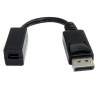 StarTech.com Male Mini DisplayPort to Female Mini DisplayPort Cable, Polyvinyl Chloride Jacket, 150 mm DP2MDPMF6IN