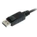 StarTech.com Male Mini DisplayPort to Female Mini DisplayPort Cable, Polyvinyl Chloride Jacket, 150 mm DP2MDPMF6IN