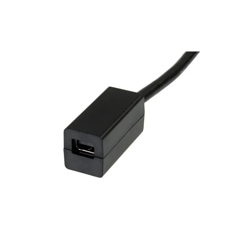 StarTech.com Male Mini DisplayPort to Female Mini DisplayPort Cable, Polyvinyl Chloride Jacket, 150 mm DP2MDPMF6IN