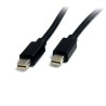 RS PRO Mini DisplayPort 2 m Male to Male Polyvinyl Chloride DisplayPort Cable MDISP2M