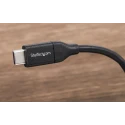 StarTech.com USB 3.0 Female USB Type C to Female USB Type A Adapter Cable Black 152mm USB31CAADP