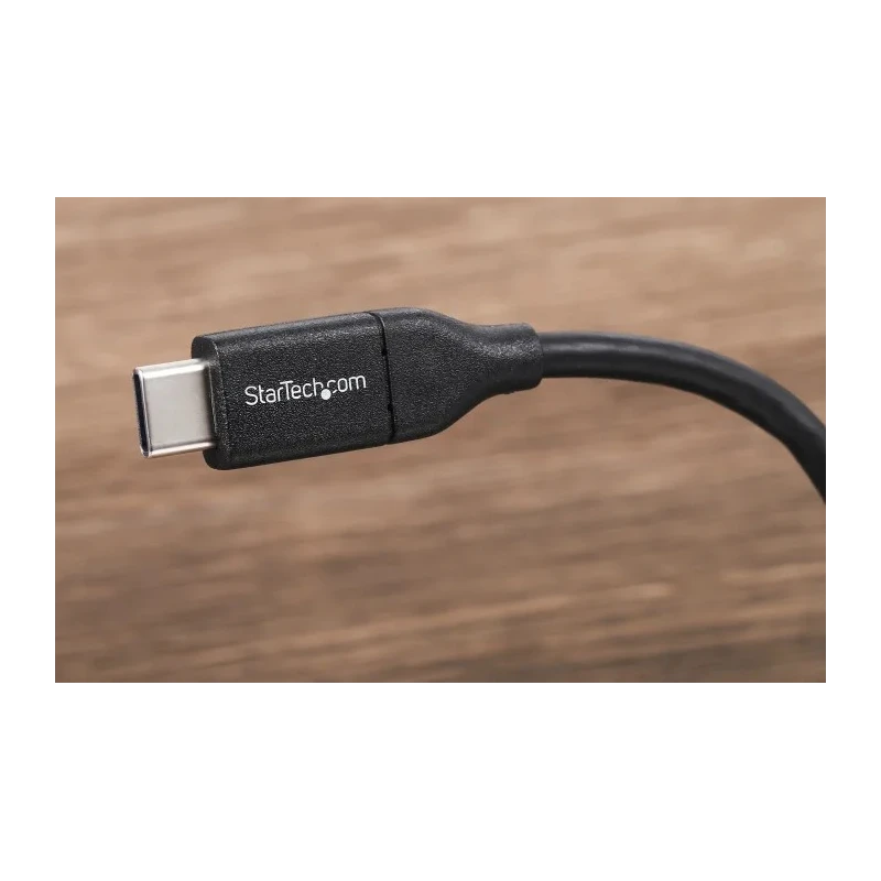 StarTech.com USB 3.0 Female USB Type C to Female USB Type A Adapter Cable Black 152mm USB31CAADP