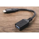 StarTech.com USB 3.0 Female USB Type C to Female USB Type A Adapter Cable Black 152mm USB31CAADP