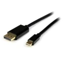 RS PRO Male Mini DisplayPort to Male DisplayPort Cable, Polyvinyl Chloride Jacket, 4m MDP2DPMM4M